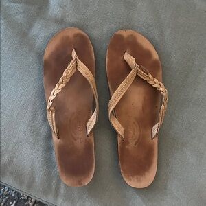 Women's Braided Rainbow Sandals